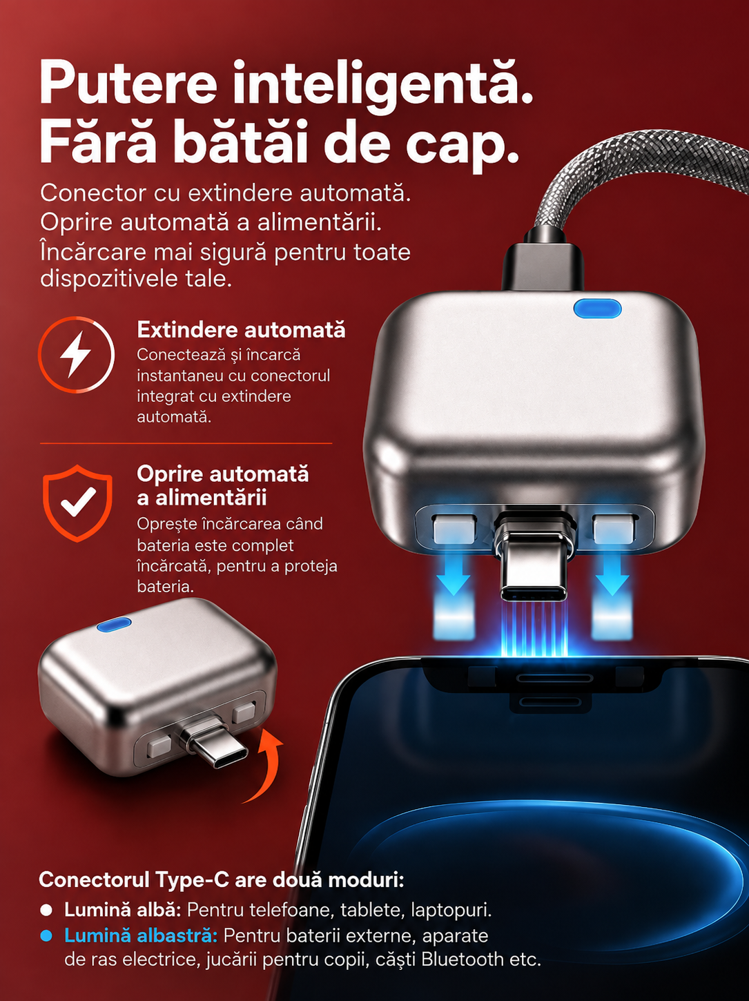 Protector Inteligent pentru Bateria Telefonului